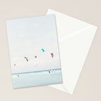 Kite Surfing Stationery Card Gallery Image 2