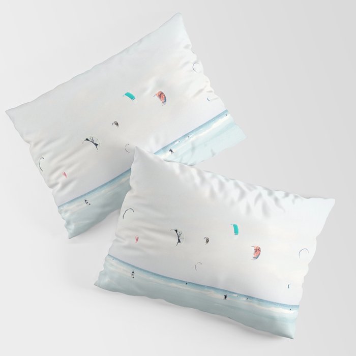 Kite Surfing Pillow Sham Gallery Image 1