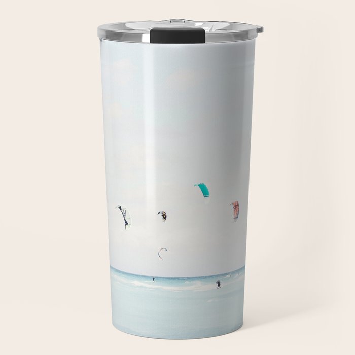 Kite Surfing Travel Mug Gallery Image 1