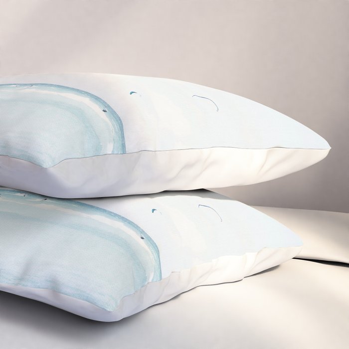 Kite Surfing Pillow Sham Gallery Image 3