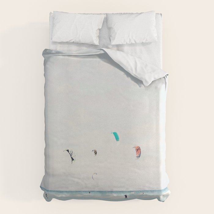 Kite Surfing Duvet Cover Gallery Image 1