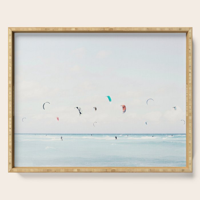 Kite Surfing Serving Tray Gallery Image 1