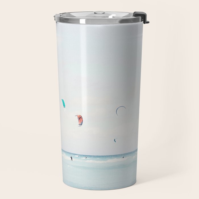 Kite Surfing Travel Mug Gallery Image 2