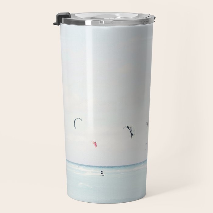 Kite Surfing Travel Mug Gallery Image 3