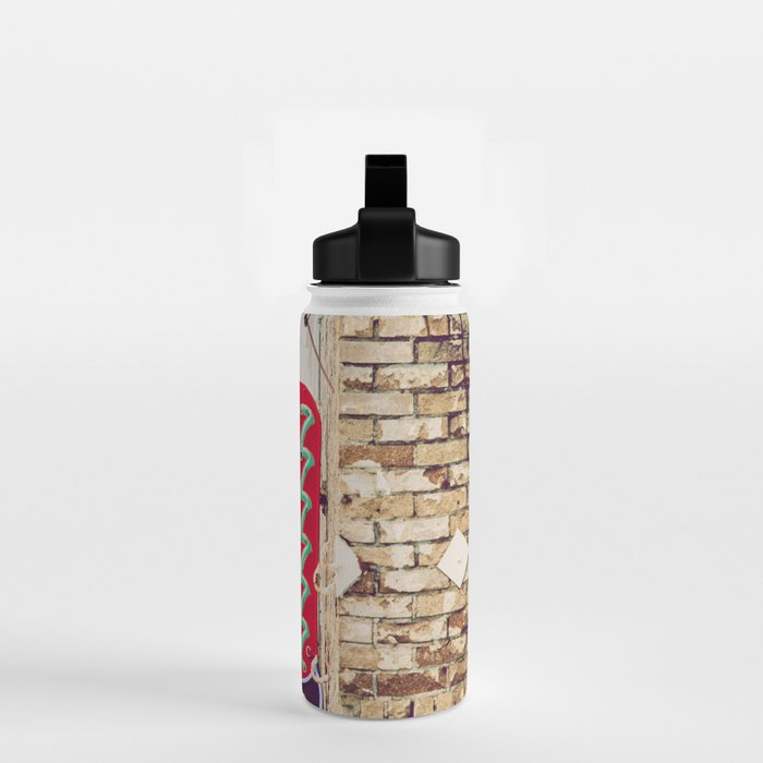 Downtown Austin Texas Neon Water Bottle Gallery Image 2
