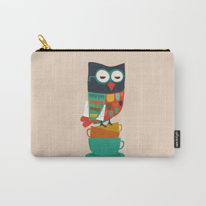 Morning Owl Carry All Pouch Gallery Image 1