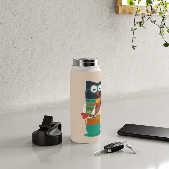 Morning Owl Water Bottle Gallery Image 5