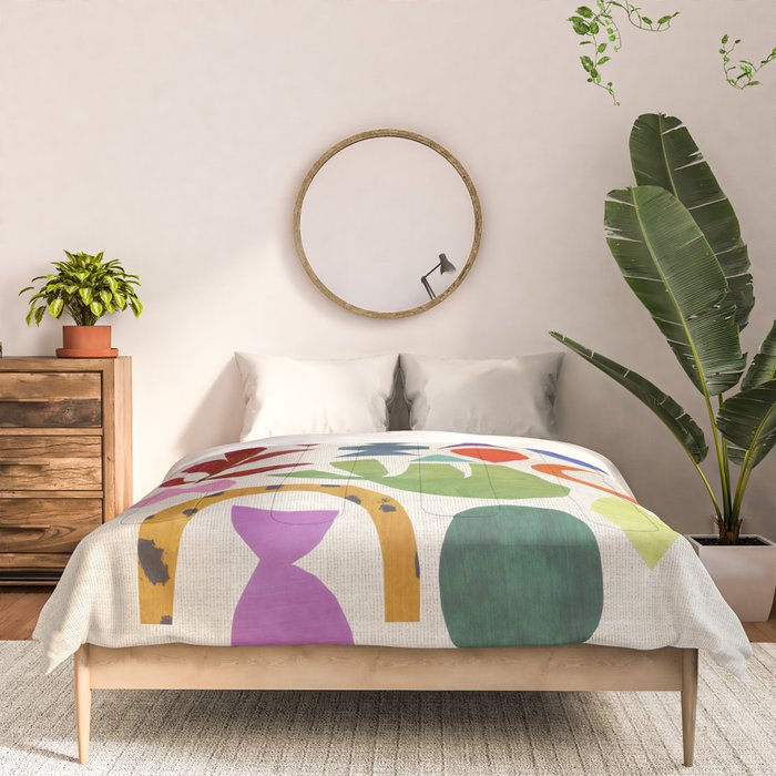 Green Flower Comforter Gallery Image 3