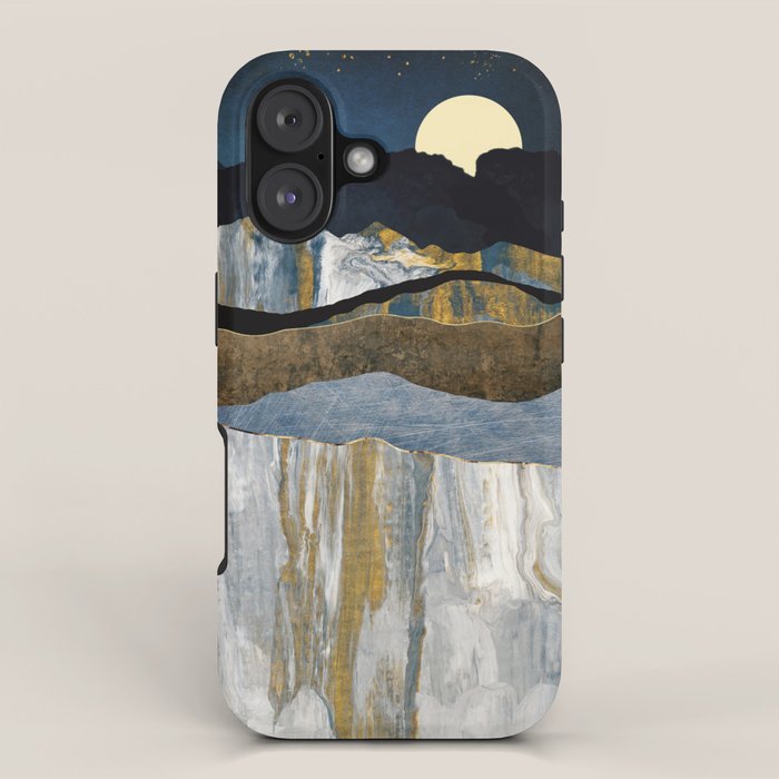 Painted Mountains iPhone Case Gallery Image 1