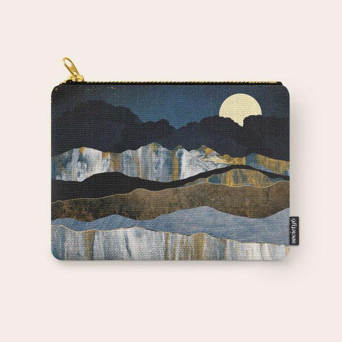 Painted Mountains Carry All Pouch Gallery Image 1