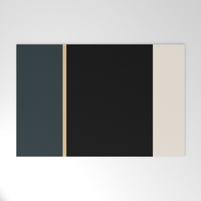 Contemporary Color Block XLV Welcome Mat Gallery Image 1