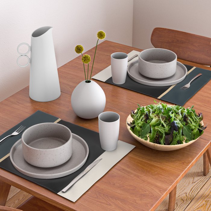 Contemporary Color Block XLV Placemat Gallery Image 2