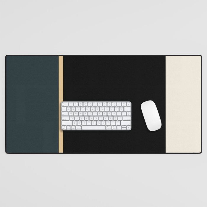 Contemporary Color Block XLV Desk Mat Gallery Image 1