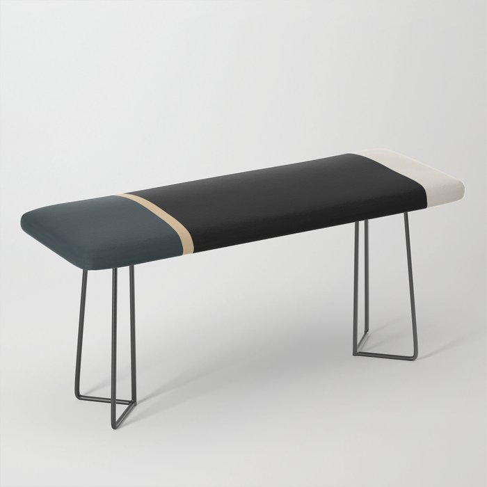 Contemporary Color Block XLV Bench Gallery Image 1