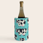 Cow Collection - Turquoise Wine Chiller Gallery Image 3