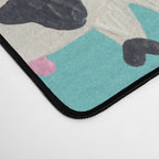 Cow Collection - Turquoise Desk Mat Gallery Image 4