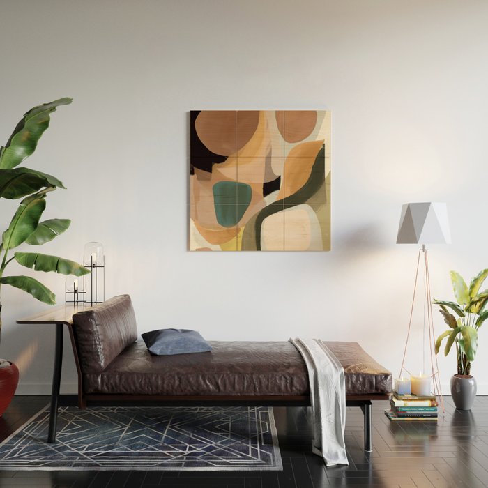 Modern Abstract Art 149 Wood Wall Art Gallery Image 2