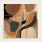 Modern Abstract Art 149 Wood Wall Art Gallery Image 1