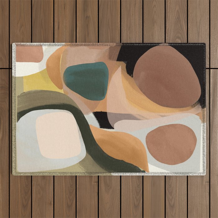 Modern Abstract Art 149 Outdoor Rug Gallery Image 1