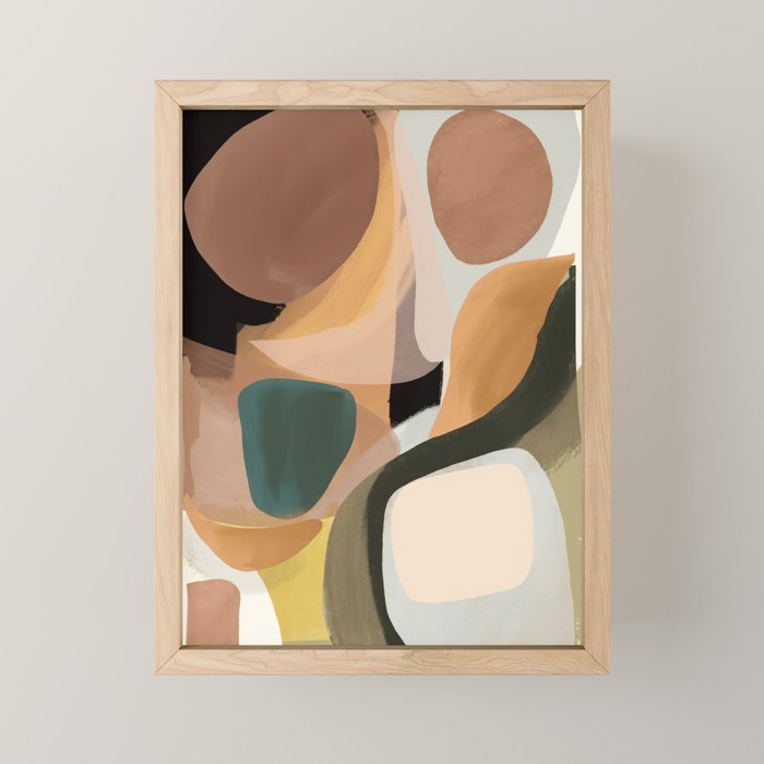 Modern Abstract Art 149 Mini Art Print Gallery Image 1