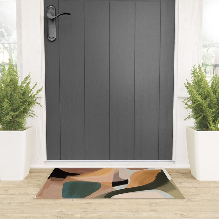 Modern Abstract Art 149 Welcome Mat Gallery Image 3