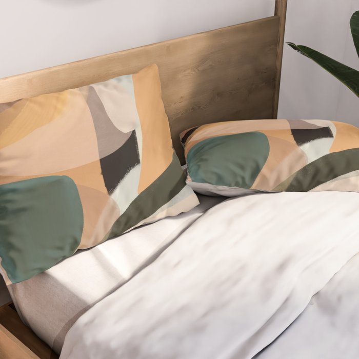 Modern Abstract Art 149 Pillow Sham Gallery Image 2