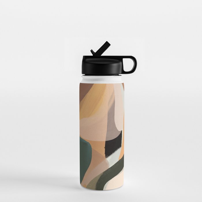 Modern Abstract Art 149 Water Bottle Gallery Image 1