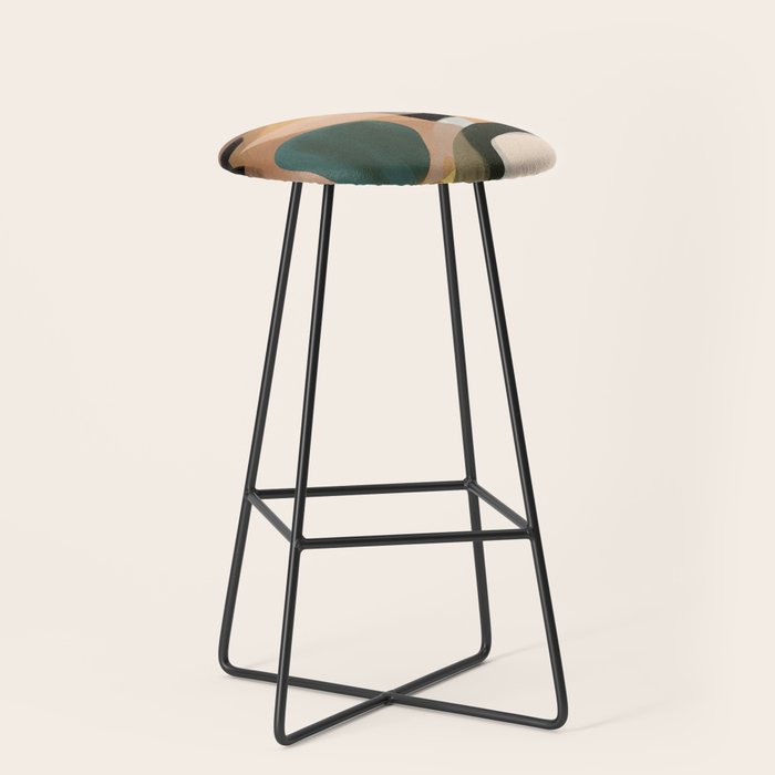 Modern Abstract Art 149 Stool Gallery Image 1