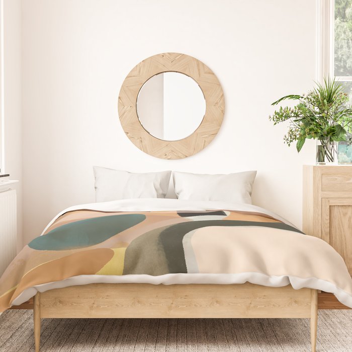 Modern Abstract Art 149 Duvet Cover Gallery Image 3