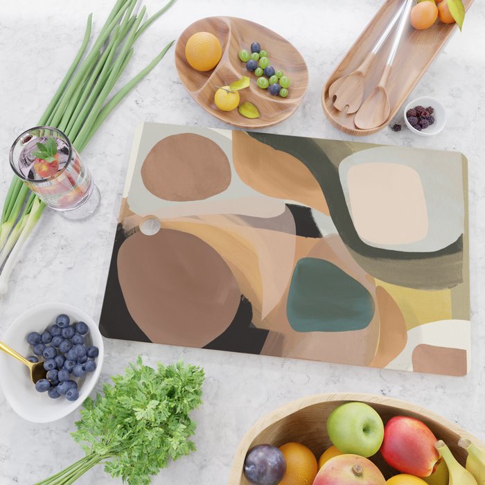 Modern Abstract Art 149 Cutting Board Gallery Image 2