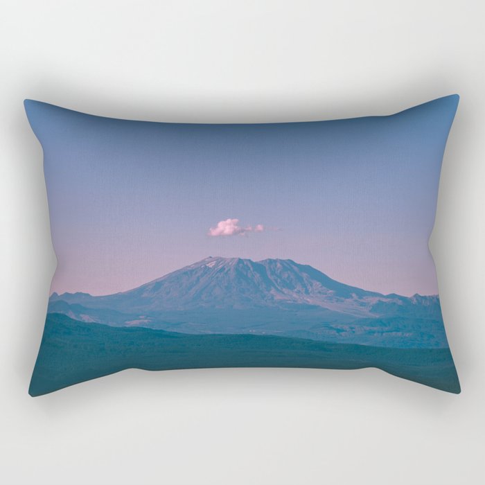 Mount Saint Helens V Rectangular Pillow Gallery Image 2