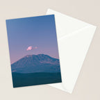 Mount Saint Helens V Stationery Card Gallery Image 2