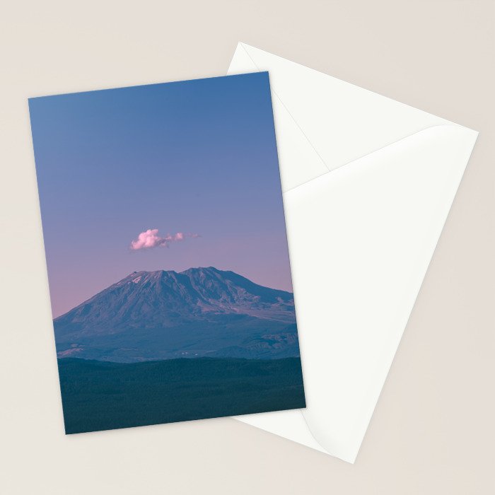 Mount Saint Helens V Stationery Card Gallery Image 2
