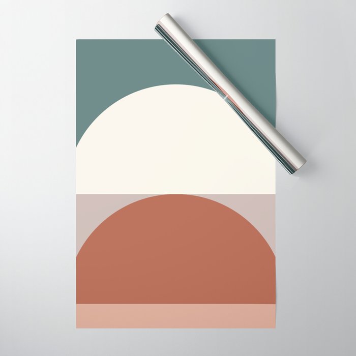 Abstract Geometric 01D Wrapping Paper Gallery Image 1