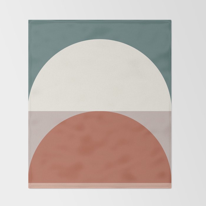 Abstract Geometric 01D Throw Blanket Gallery Image 2