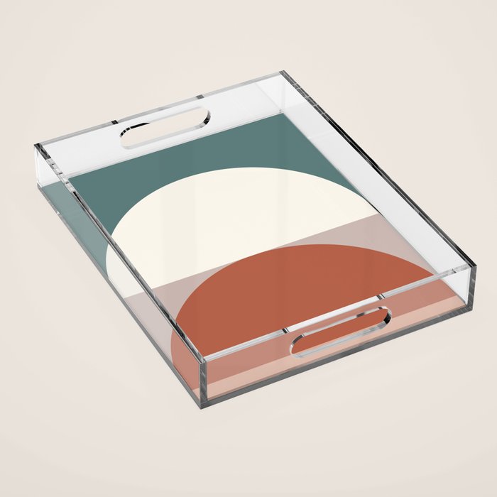 Abstract Geometric 01D Acrylic Tray Gallery Image 1