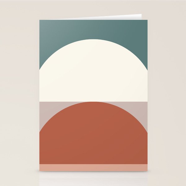 Abstract Geometric 01D Stationery Card Gallery Image 2