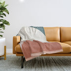 Abstract Geometric 01D Throw Blanket Gallery Image 1