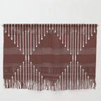 Geo (Red Wine) Wall Hanging Gallery Image 1