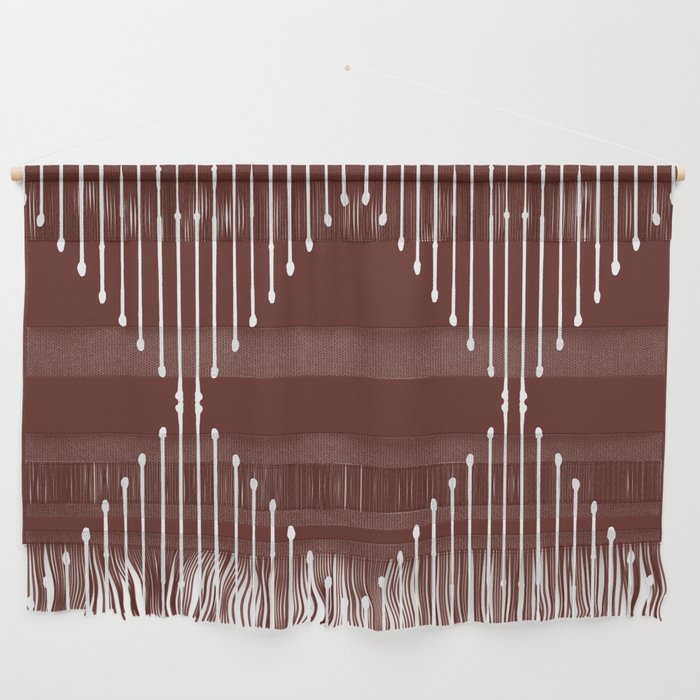 Geo (Red Wine) Wall Hanging Gallery Image 1