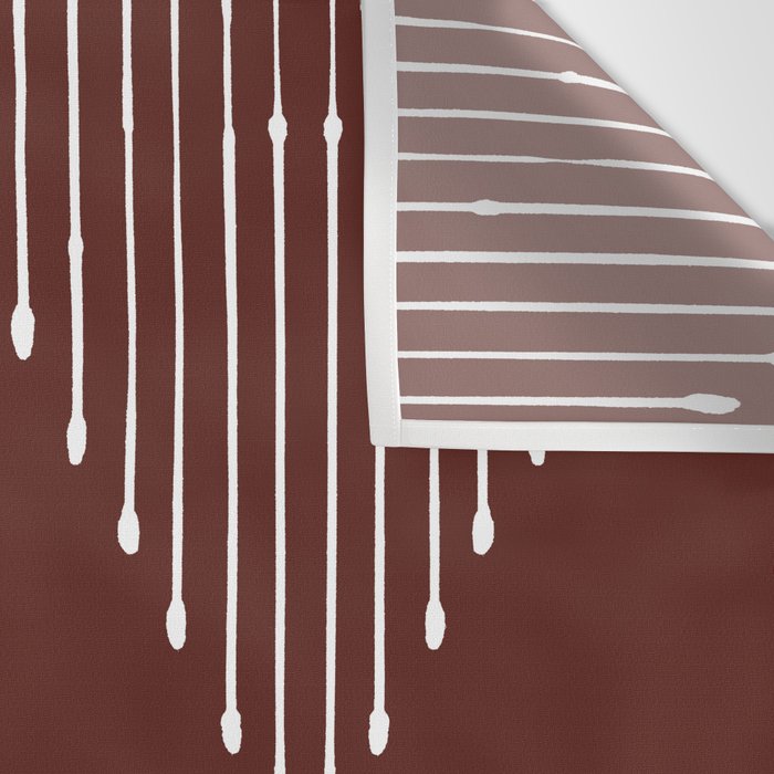 Geo (Red Wine) Wall Tapestry Gallery Image 3