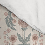 English Cottage Dusty Pink Posy Comforter Gallery Image 4