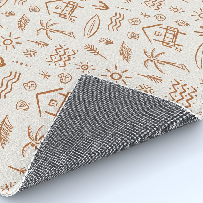 Modern Surf Shack . copper Rug Gallery Image 4