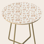 Modern Surf Shack . copper Side Table Gallery Image 2