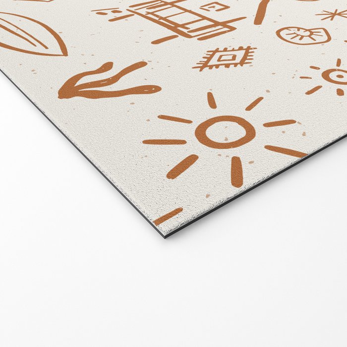 Modern Surf Shack . copper Welcome Mat Gallery Image 2