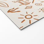 Modern Surf Shack . copper Welcome Mat Gallery Image 2
