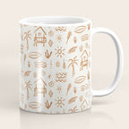 Modern Surf Shack . copper Coffee Mug Gallery Image 1