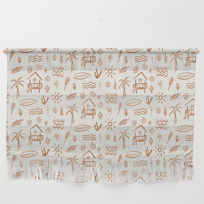 Modern Surf Shack . copper Wall Hanging Gallery Image 1