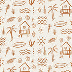 Modern Surf Shack . copper Coffee Mug Gallery Image 2