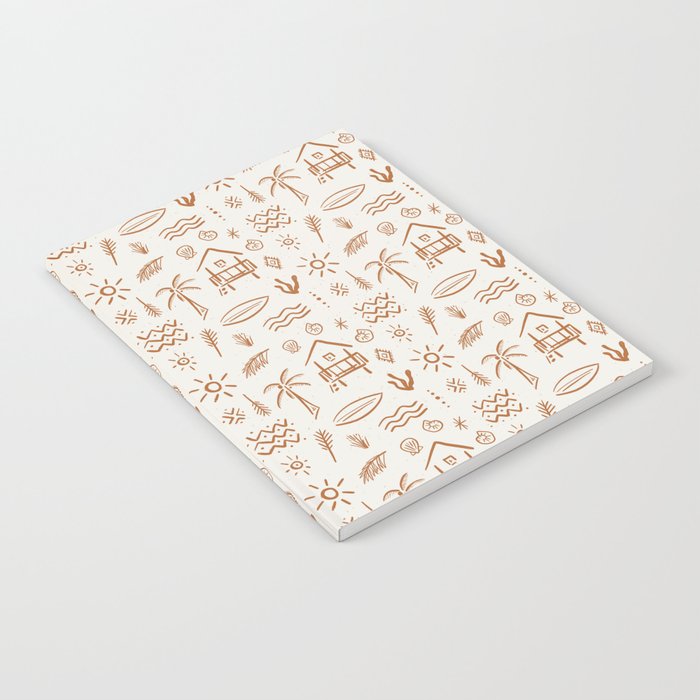 Modern Surf Shack . copper Notebook Gallery Image 1